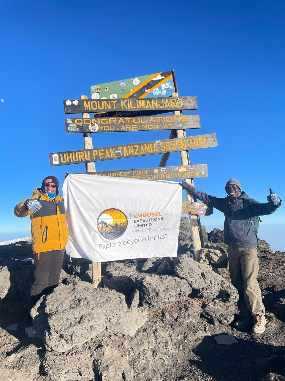 Kilimanjaro summit