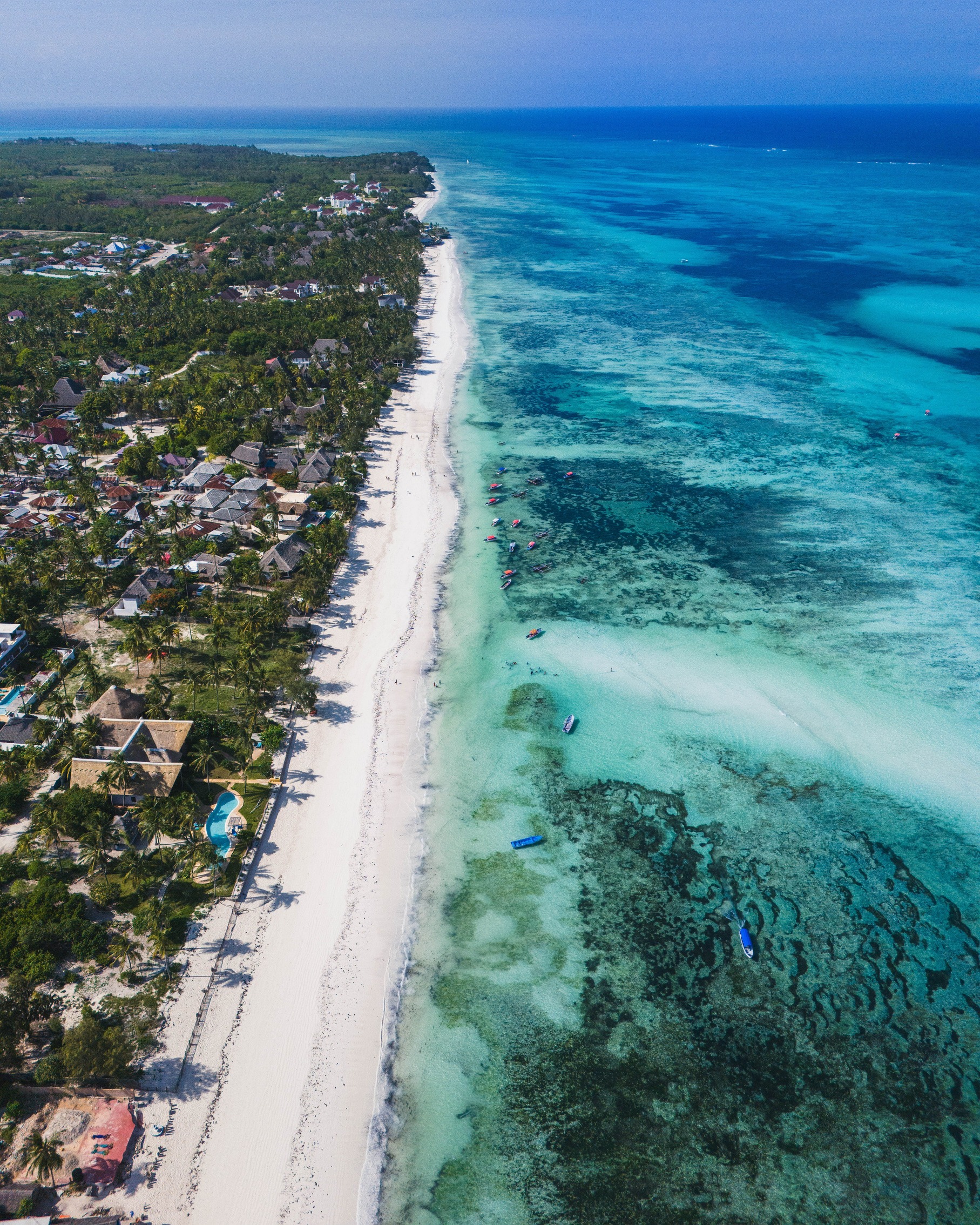 Zanzibar coastline